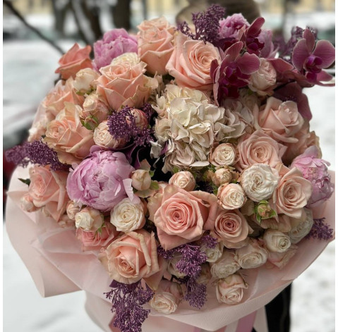 Bouquet Pink impulse 1 Flower delivery