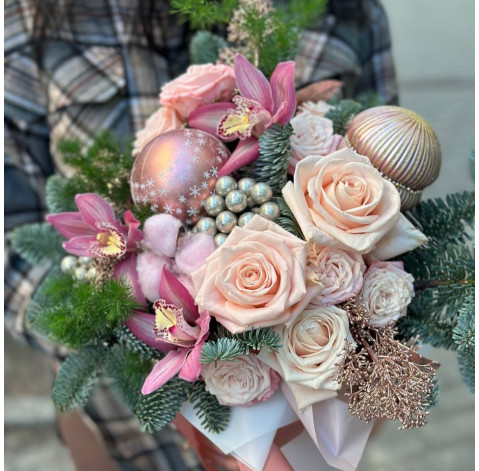 Composition Winter sparkles 3 Flower delivery