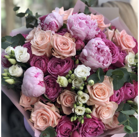 Букет Блиск у її очах 4 доставка квітів