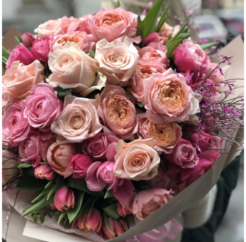 Bouquet of Dreams only about you! 3 Flower delivery