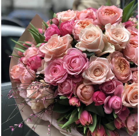 Bouquet of Dreams only about you! 4 Flower delivery