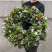 Круглий вінок із зелені 1 доставка квітів ракурс