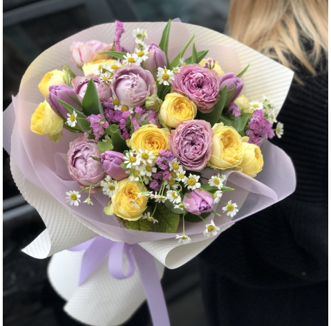 Букет Альпійський луг 2 доставка квітів