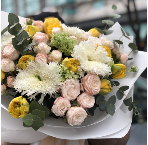 Букет Дабл Бьюті 3 доставка квітів