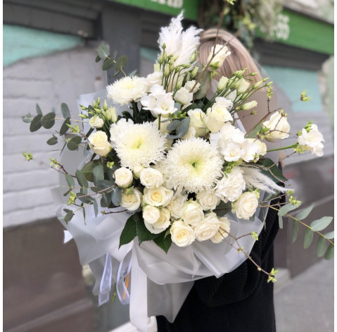 Bouquet White Splash 1 Flower delivery