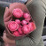 Bouquet of 3 roses Silva Pink 1 Flower delivery foreshortening
