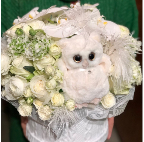 Flower Arrangement Owlet 2 Flower delivery