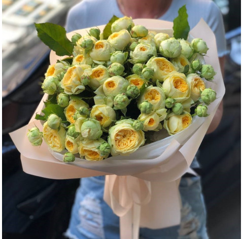 Bouquet of 15 roses Peony Bubbles 1 Flower delivery