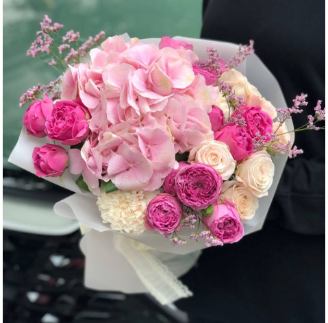 Букет Рожеві сни 2 доставка квітів