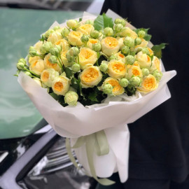 Bouquet of 17 roses Peony Bubbles Flower delivery