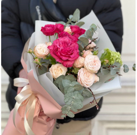 Bouquet Raspberry Powder 1 Flower delivery