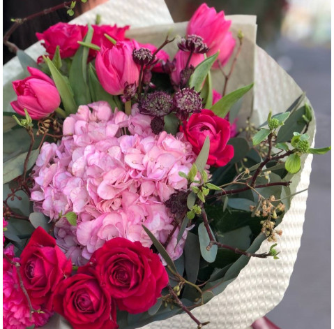 Букет Зачарований сад 3 доставка квітів