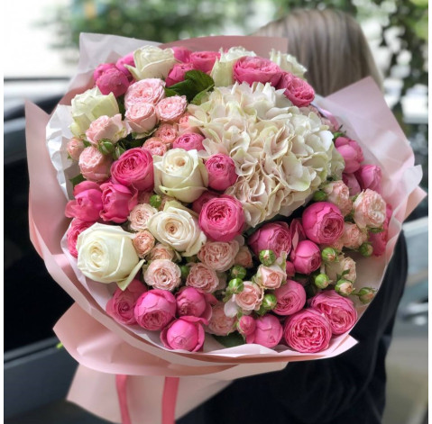 Bouquet Raspberry marshmallows 1 Flower delivery