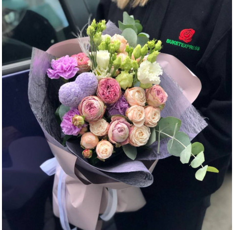 Букет Місячний фіолет 2 доставка квітів