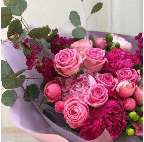 Букет Ягідний джем 4 доставка квітів