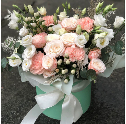 Квіткова композиція Історія кохання 2 доставка квітів