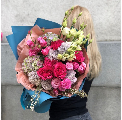 Bouquet Pink pervanche 1 Flower delivery