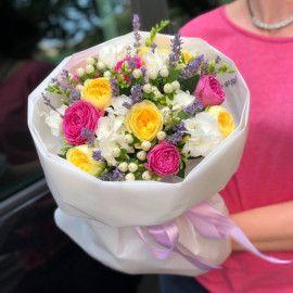 Bouquet Rainbow mood Flower delivery