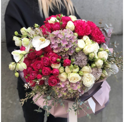 Букет Солодке життя 5 доставка квітів