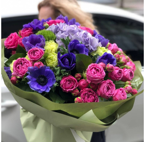 Букет Оксамитовий вечір 3 доставка квітів