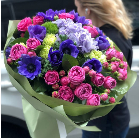 Букет Оксамитовий вечір 2 доставка квітів