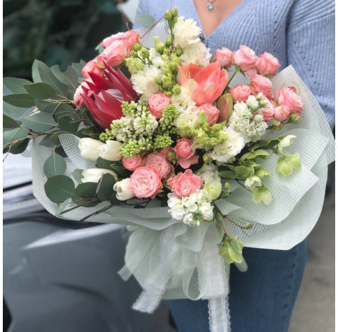 Букет Ангел 2 доставка квітів