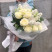 Букет Білосніжний 1 доставка квітів ракурс