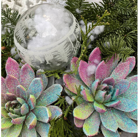 Новорічна композиція Феєрія 3 доставка квітів