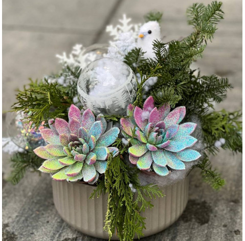 New Year's composition Fairy tale 1 Flower delivery