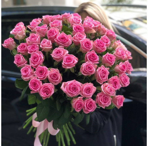 Bouquet of 59 roses Aqua 2 Flower delivery