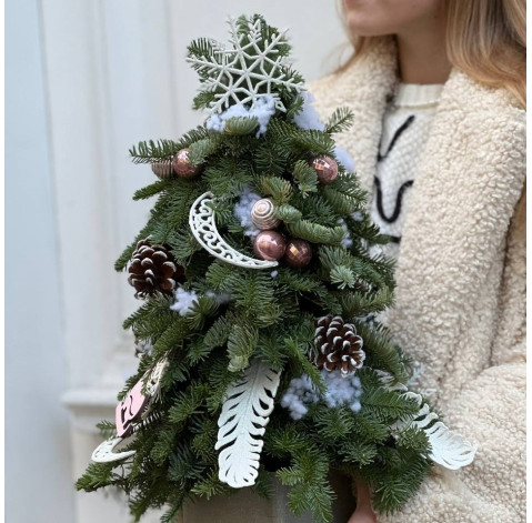 Новорічна ялинка 2 доставка квітів