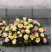Composition for the funeral ceremony yellow-pink 2 Flower delivery foreshortening