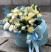 Flower composition Kolybel blue 1 Flower delivery foreshortening
