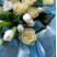 Flower composition Kolybel blue 3 Flower delivery foreshortening