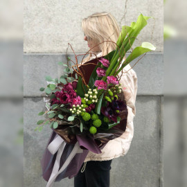 Букет Лілова увага доставка квітів