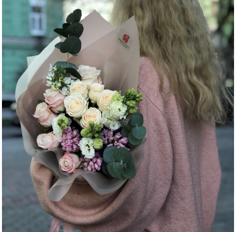 Букет Сама ніжність 6 доставка квітів