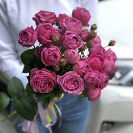 Bouquet of 5 roses Misty Bubbles Flower delivery