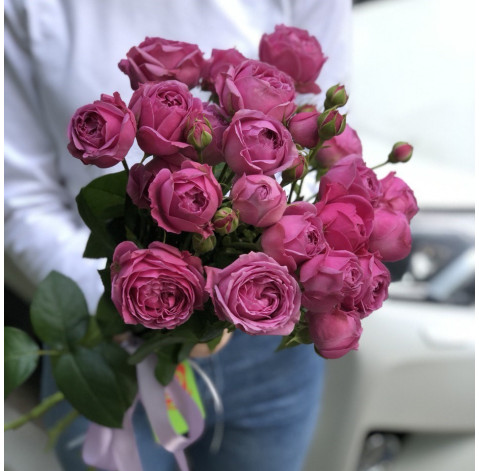 Bouquet of 5 roses Misty Bubbles 1 Flower delivery