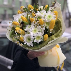 Букет Зимове сонце доставка квітів