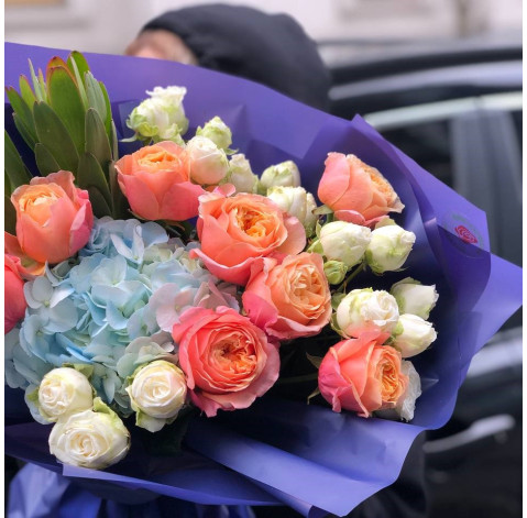 Букет Таємниця зірок 3 доставка квітів