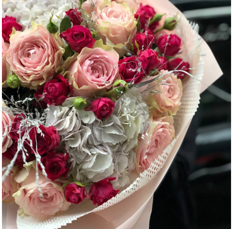 Букет Пряна хмарка 5 доставка квітів