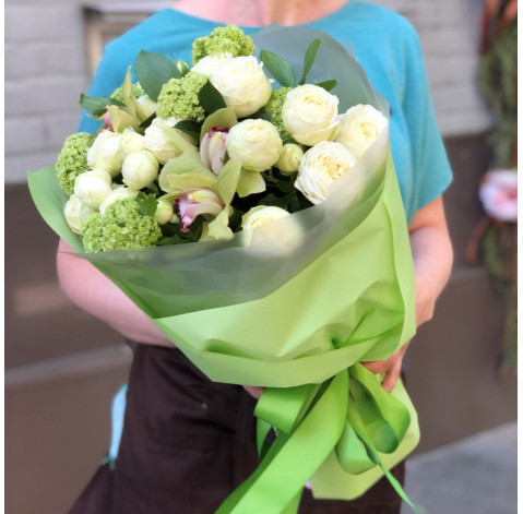 Bouquet Green freshness 1 Flower delivery