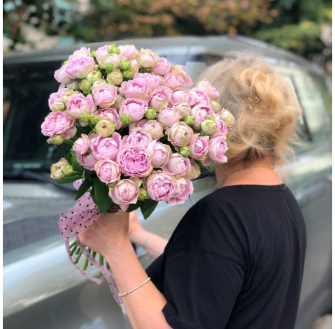 Bouquet of 15 roses Blossom Bubbles 1 Flower delivery