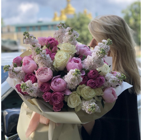 Bouquet Crystal reflection 2 Flower delivery