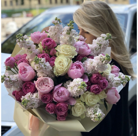 Bouquet Crystal reflection 3 Flower delivery