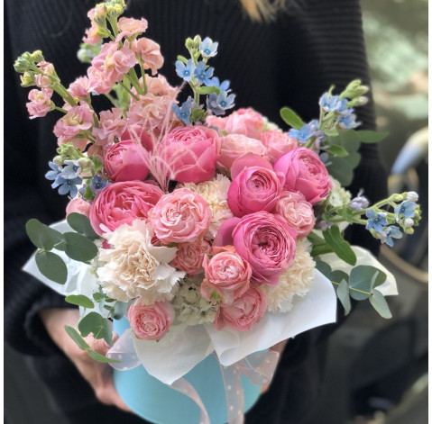 Цветочная композиция Арлекин 3 доставка цветов