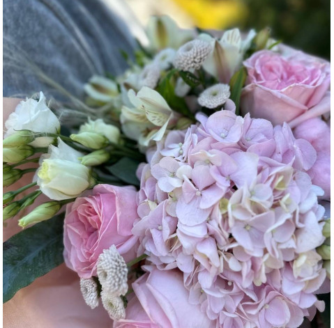 Букет Срібна Ейфорія 5 доставка квітів