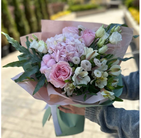 Букет Срібна Ейфорія 2 доставка квітів