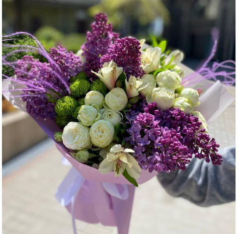 Bouquet Lilac inspiration 1 Flower delivery