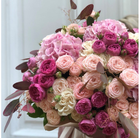 Букет Дуже тебе кохаю 2 доставка квітів